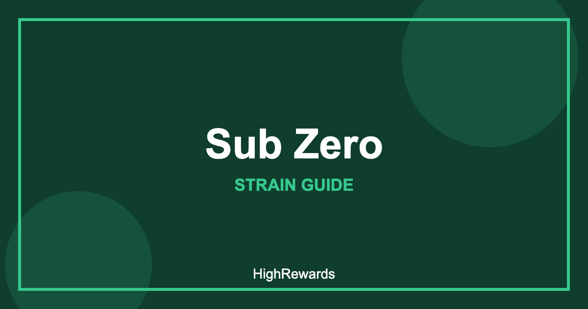 Sub Zero strain cover