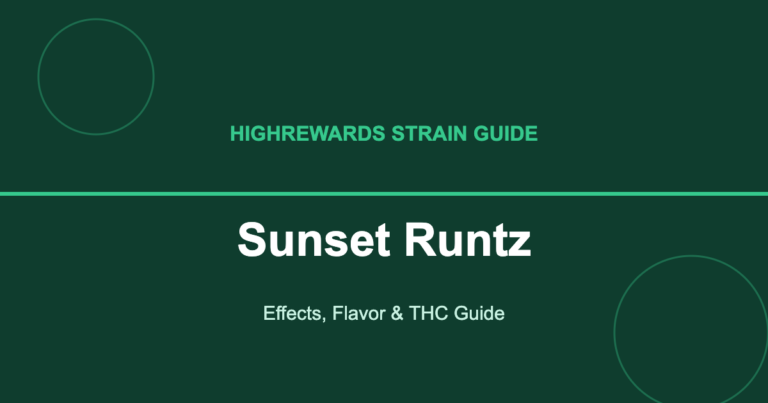 Sunset Runtz strain cover