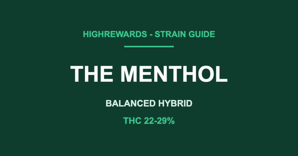 the menthol strain cover