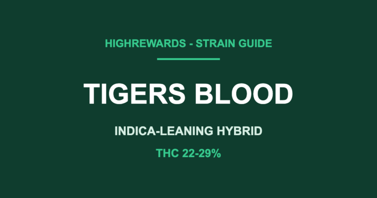 tigers blood strain cover