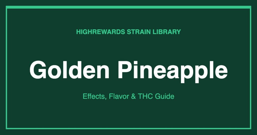 Golden Pineapple cannabis strain cover image