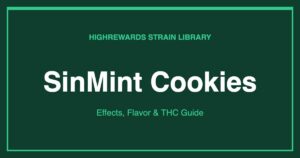 SinMint Cookies cannabis strain cover image